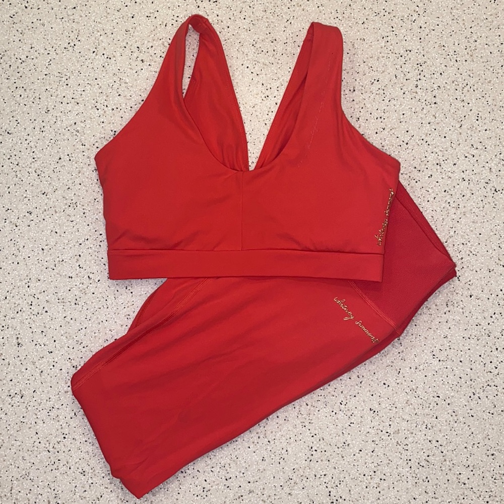 Whitney Simmons gymshark set